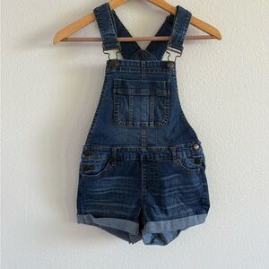 Denim Overall Short